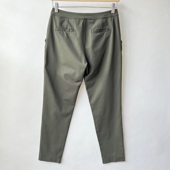 Lululemon stretchy pants in forest green Size 6 G50 - Picture 6 of 15